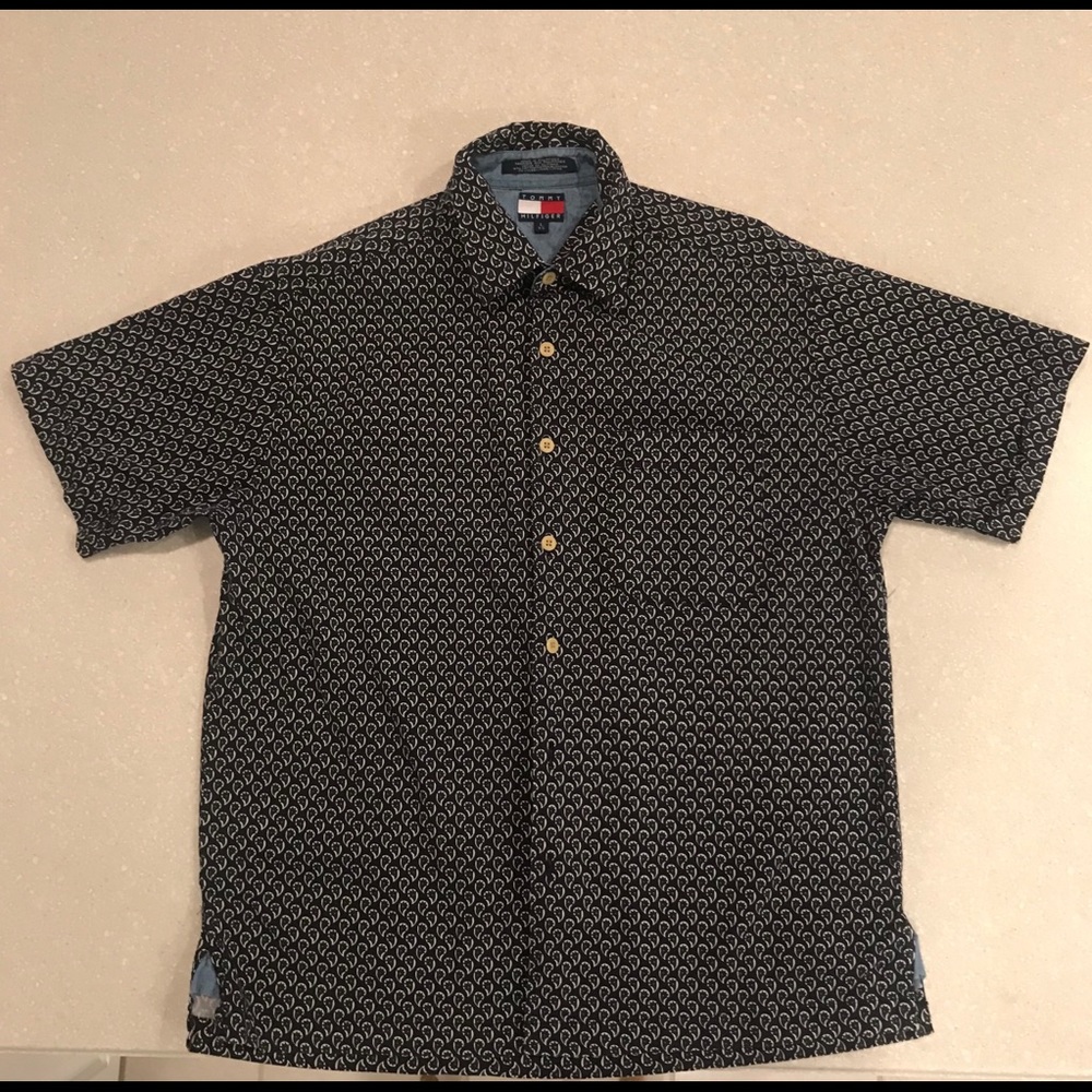 Vintage Tommy Hilfiger Paisley Button up